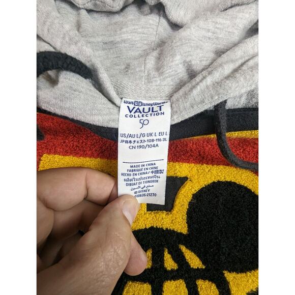 Disney World 50th Anniversary Vault Collection Hoodie Sweatshirt Pullover Large - Picture 6 of 16